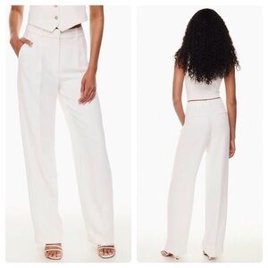 Aritzia Wilfred the Effortless pants Size 00 light birch 30” inseams